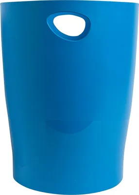 Produktbild von Exacompta , Papierkorb Ecobin, 15 Liter, Bee Blue - Türkis - , 263 mm, 263 mm, 335 mm, 408 g