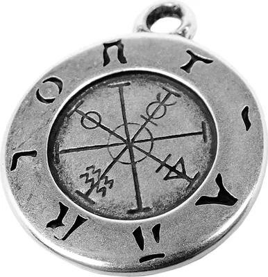 Produktbild von Minott Schmuck Anhänger | Medallion Messing im Used Look 30687