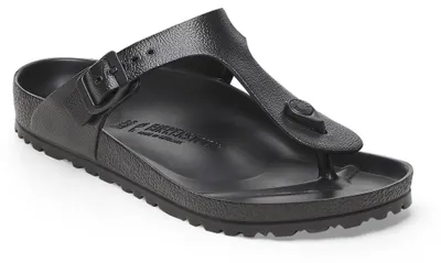 Image de Birkenstock Mules Gizeh Essentials noir pour femme