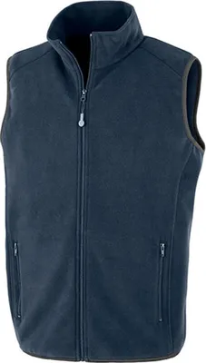 Immagine prodotto di Result Genuine Recycled R904X | Scaldacorpo Polarthermic in pile riciclato - Colore: Navy - Taglia: M