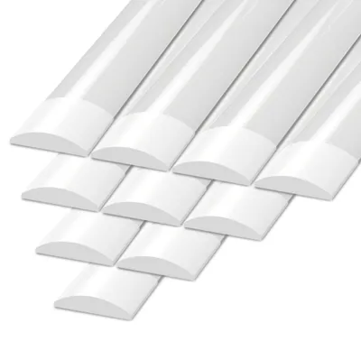 Produktbild von Ledvion 10er Set Feuchtraumleuchte LED 120cm 30W 2400lm 6500K IP20