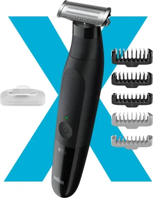 Produktbild von Braun Series XT3200, Schwarz, Edelstahl, Akku, Integrierte Batterie, CE