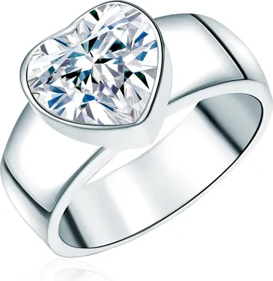 Produktbild von Rafaela Donata Ring Herz Sterling Silber Zirkonia 60400001 54