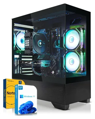 Produktbild von SYSTEMTREFF Gaming PC - Ryzen 7 9800X3D - Nvidia GeForce RTX 5060 Ti 16GB - 32GB DDR5 - 1TB NVMe - Windows 11 Pro - Desktop