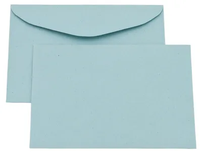 Produktbild von Kaenguruh C6 Briefumschlag, nassklebend, Recycling blau 75 g