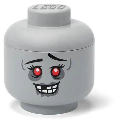 Obrázok produktu pre LEGO 40310814 LEGO úložná hlava STORAGE HEAD ZOMBIE, S, sivá