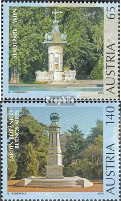 Produktbild von Briefmarken Österreich 2010 Mi 2897-2898 (kompl.Ausg.) gestempelt Gemeinschaftsausgabe