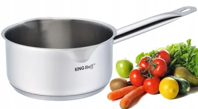 Produktbild von Kinghoff KH-1125 Edelstahl-Stieltopf 1,5L Induktion