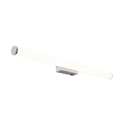 Produktbild von Trio Leuchten - Moderne BadBad | Badezimmer Wandleuchte chrom 80cm inkl. LED IP44 - Matti - Metall Länglich - | (nicht austauschbare) LED