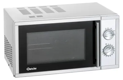 Produktbild von Bartscher 610.836 Apexa Mikrowelle, Edelstahldekor, 900 Watt, 23 l Volumen, 48,3 cm Breite