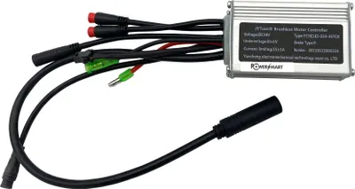Productafbeelding van eRider 36V 15A, regelaar voor elektrische fietsen met trapondersteuning (PAS), met UART-Lishui-protocol en waterdichte kabelconnectoren