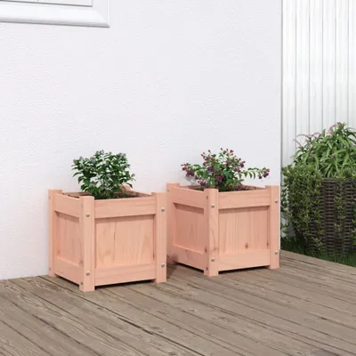 Productafbeelding van Maison Exclusive - Plantenbakken, 2 stuks, massief Douglasiehout