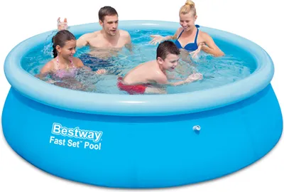 Zdjęcie produktu dla Bestway Fast Set 57266, 3638 l, Basen nadmuchiwany, Niebieski, 8,31 kg