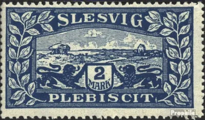 Produktbild von Briefmarken Schleswig (Abstimmung) 1920 Mi 12 gestempelt Wappen