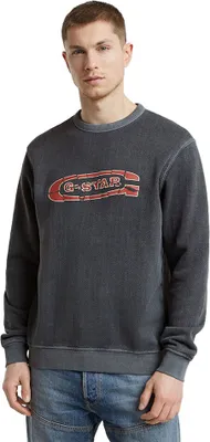 Obrázok produktu pre G-star Destroyed G Logo Washed Sweatshirt Grau S Mann Grau S