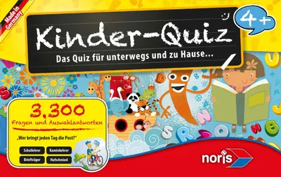 Immagine prodotto di Divertimento con la conoscenza di Noris, quiz per bambini intelligenti; 606013595
