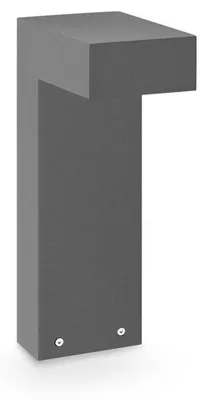 Produktbild von Ideal Lux Gartenpfostenleuchte 1x GX53 anthrazit IP65 SIRIO 369860