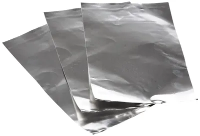 Obrázok produktu pre Reliefná fólia, metalická fólia, hliník, striebro, 20 x 30 cm, 3 kusy