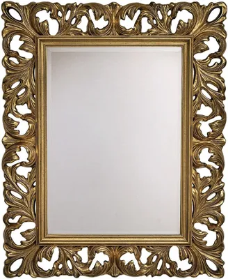 Produktbild von Klassischer Designer Echten Holz Rahmen XXL Spiegel 105x85.5 Spiegel-Model 1577