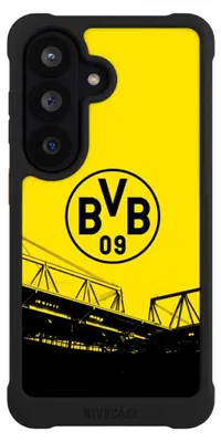Produktbild von NIVOCASE Hülle für Samsung Galaxy S26  Stoßfeste Handyhülle NIVOmax Case Schwarz BVB Borussia Dortmund Fanartikel