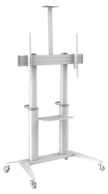 Immagine prodotto di Supporto TV PureMounts DS PDS-0013C per schermi LCD/LED/Plasma da 178 cm a 305 cm (da 70" a 120") con capacità di carico di 140 kg, VESA massimo 1000x600 mm, inclinabile, regolabile in altezza, bianco
