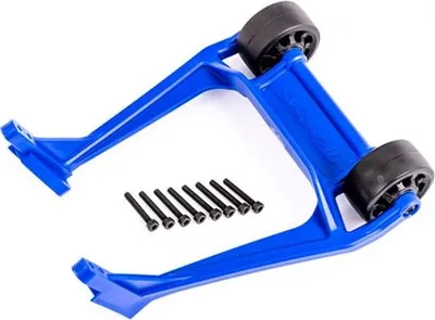 Zdjęcie produktu dla Traxxas TRX9576X Wheelie-Bar blau (montiert)