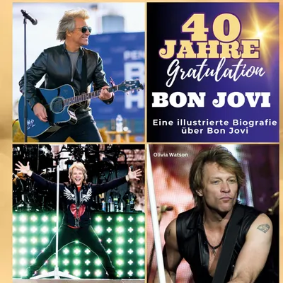 Produktbild von Ein illustrierte Biografie über Bon Jovi