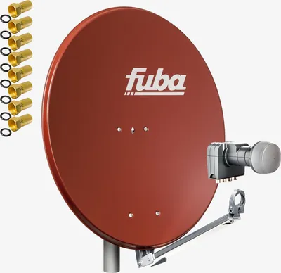 Produktbild von Fuba DAL 804 R Sat Satelliten Anlage Schüssel Quad LNB DEK 417 4 Teilnehmer