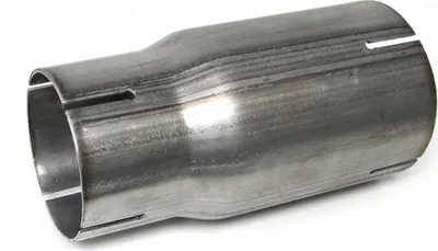 Produktbild von Edelstahl Auspuff Rohr Reduzierstück Verbindung Adapter 75mm auf 63mm