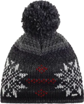 Produktbild von Eisbär Ike Strickmütze mit Bommel für Damen und Herren, Farbe:Schwarz