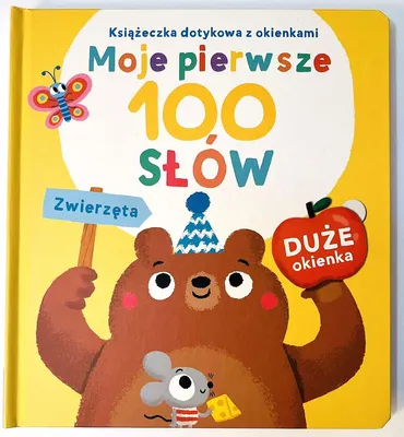 Immagine prodotto di Zwierzęta. Książeczka Dotykowa Z Okienkami. Moje Pierwsze 100 Słów