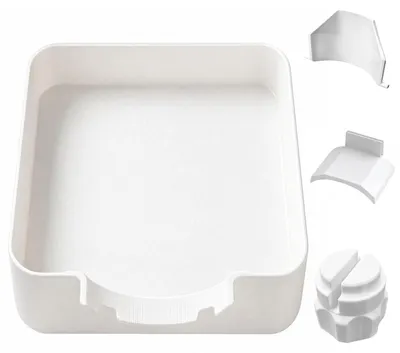Imagen del producto de Bandeja de recogida para lavadoras, 60 x 40 cm, protección del suelo, para lavadoras