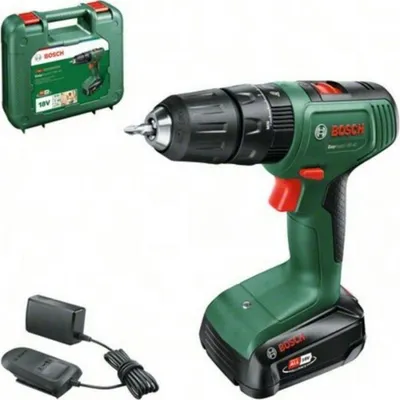 Image de Perceuse Visseuse à Percussion sans Fil Bosch EasyImpact 18V-40, 18V, 1.5Ah, avec Batterie et Chargeur, en Coffret