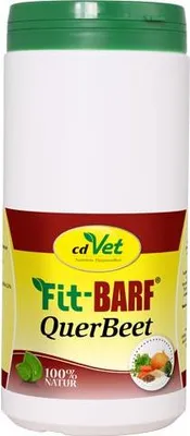 Produktbild von cdVet Fit-BARF QuerBeet 640 g, Hund, Puder, Allgemeiner Gesundheitszustand, Universal, Topf, 640 g