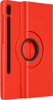 Produktbild von 360° Klapphülle mit Standfunktion für Samsung Galaxy Tab S9 – Rot