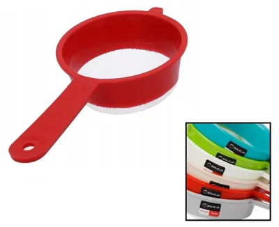 Zdjęcie produktu dla Okrągłe plastikowe sitko kuchenne 9,8 cm