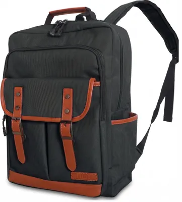 Produktbild von ZILOU Laptop Rucksack 16 Zoll 28L mit Regenhülle & Anti-Diebstahl Schwarz