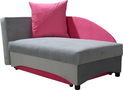 Obrázek produktu pro Dětská válenda 80x200 BENIGNA - šedá / růžová, levá