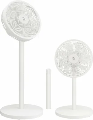 Obrázok produktu pre Ventilátor – Stolný ventilátor – Chladenie – Dizajn 2 v 1 – 91 cm – Biely