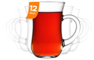 Produktbild von Pasabahce Keyif Teeglas - 145 ml, 12 Stück