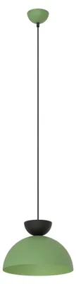 Productafbeelding van Hanglamp LUNARO, groen-zwart, 1xGX53x10W, metaal, afmetingen: 140x30x30cm, IP20, Emibig