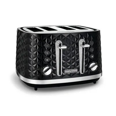 Obrázok produktu pre Morphy Richards Vector 4 slice toaster black
