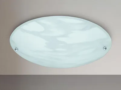 Produktbild von LED Deckenlampe mit Glas Lampenschirm Alabaster, Treppenhaus & Flurbeleuchtung