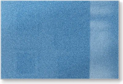 Produktbild von DEQORI Schneidebrett Glas 30x20 cm 'Jeansmaterial' Schneideplatte groß