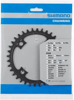 Produktbild von Shimano 36T -eturatas, BCD 104 mm, 12-v
