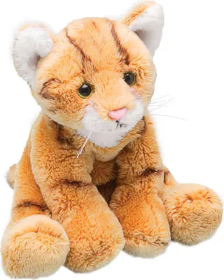 Produktbild von Suki Gifts Pluschkatze Pluschtier - orange / tabby - 12 cm - Katze
