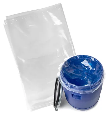 Image de Garronda 20x sacs de protection Sacs PE alimentaires pour fûts et seaux GD-FOL-Bag80 (80 L (60 × 110 cm), transparents)