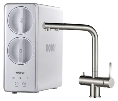 Produktbild von AORA GT600 Osmoseanlage Untertisch Direct Flow – 8 Stufen, NORA Edelstahl