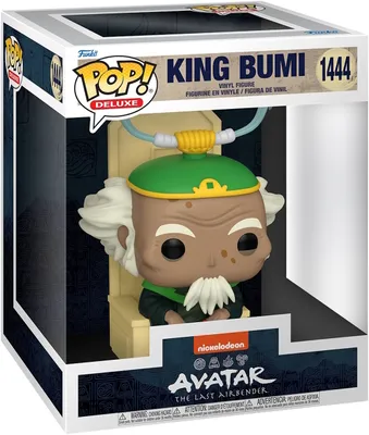 Produktbild von Funko Pop! Deluxe Avatar Der Herr Der Elemente König Bumi Figur Durchsichtig  Durchsichtig One Size