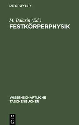 Produktbild von Festkörperphysik